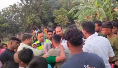 রাজশাহীতে হ্যান্ডকাপসহ আসামি ছিনতাই